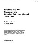 Financial aid for research and creative activities abroad.